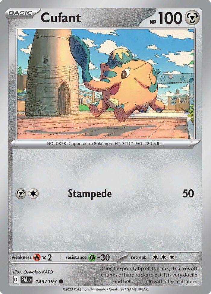 0149 Cufant Common Paldea Evolved