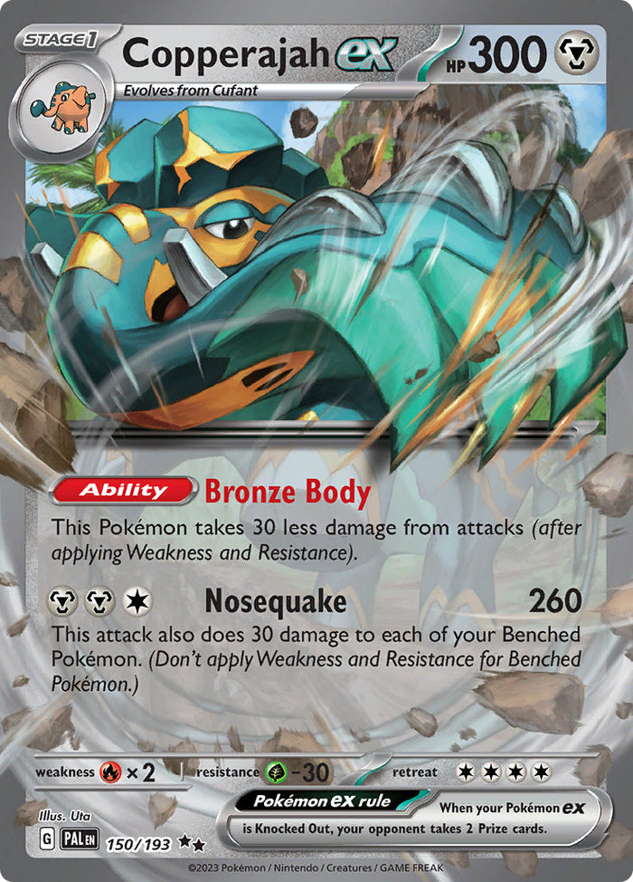 0150 Copperajah Double Rare Paldea Evolved