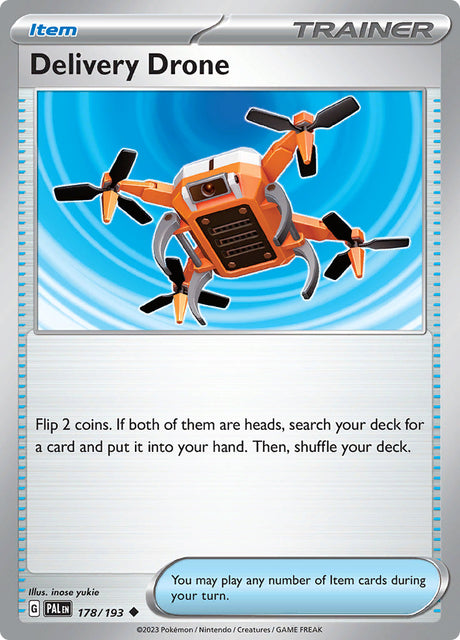 Pokemon Paldea Evolved Delivery Drone #178