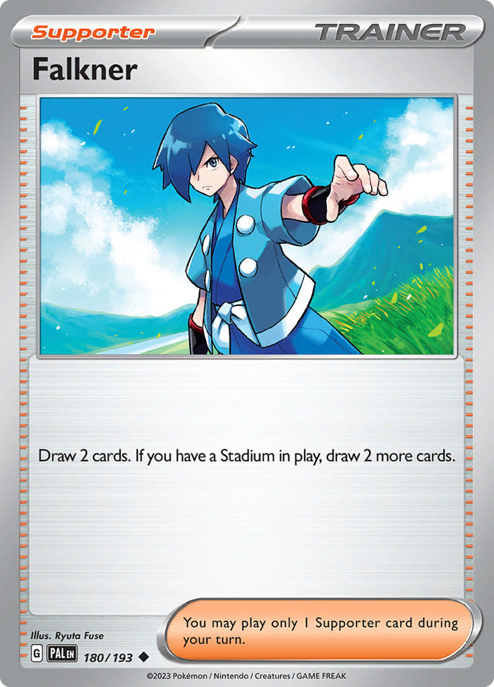 0180 Falkner Uncommon Paldea Evolved