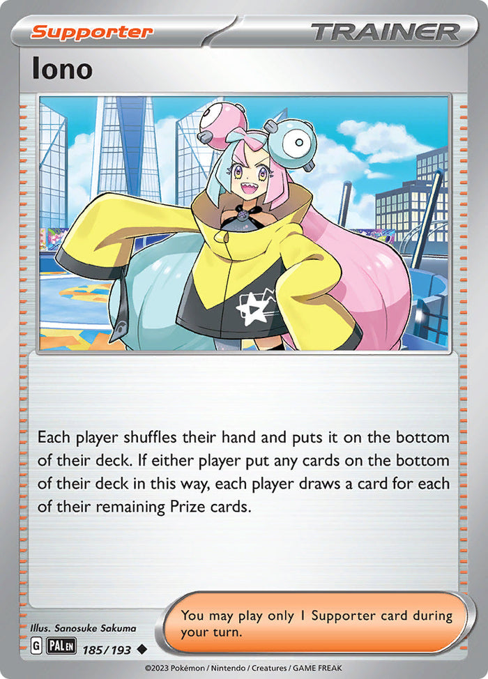 0185 Iono Uncommon Paldea Evolved