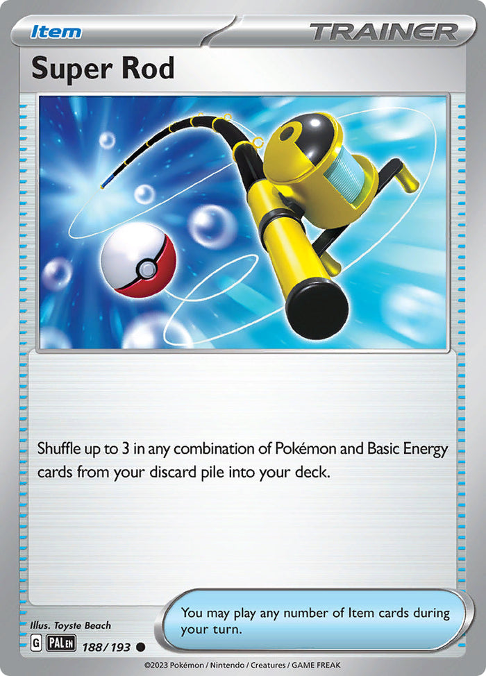 0188 Super Rod Common Paldea Evolved