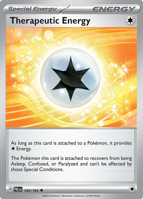 Pokemon Paldea Evolved Therapeutic Energy #193