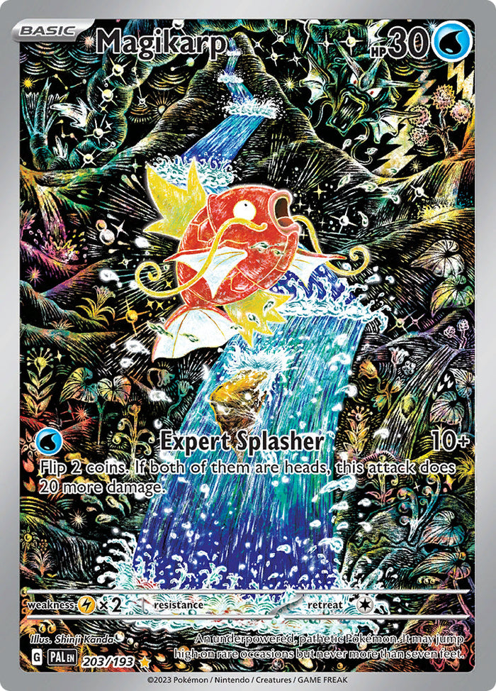 0203 Magikarp Illustration Rare Paldea Evolved