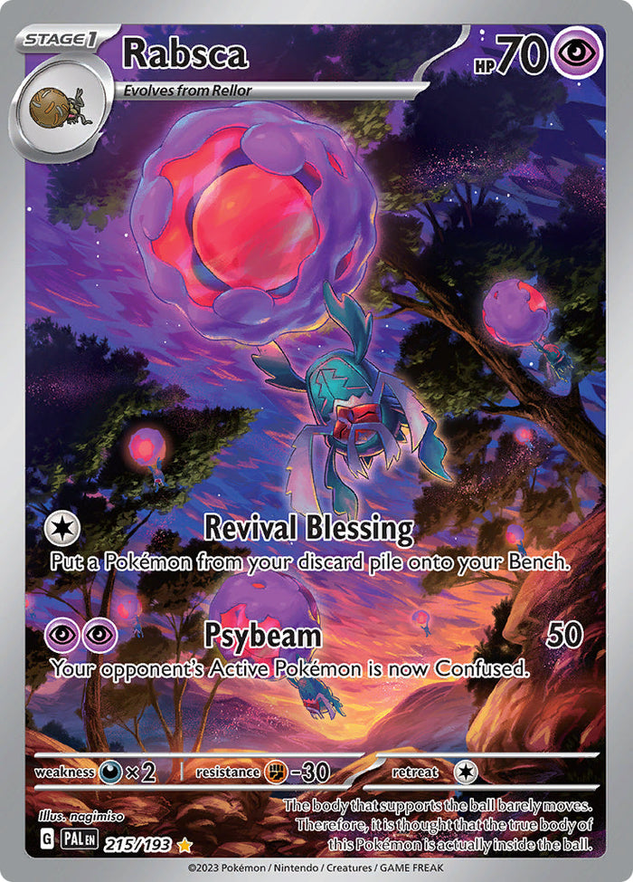 0215 Rabsca Illustration Rare Paldea Evolved