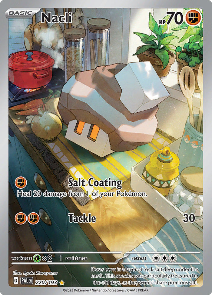 0220 Nacli Illustration Rare Paldea Evolved