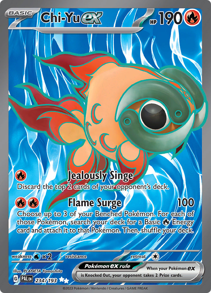 0234 Chi-Yu Ultra Rare Paldea Evolved
