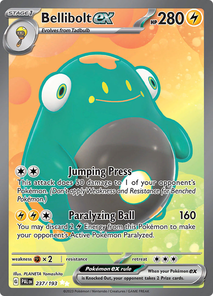 0237 Bellibolt Ultra Rare Paldea Evolved