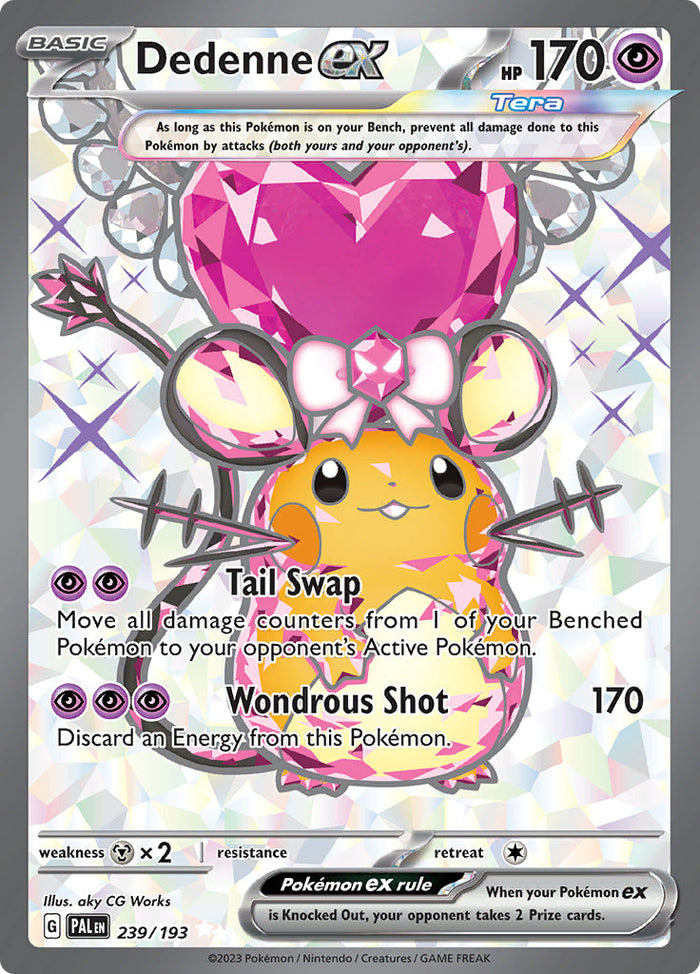 0239 Dedenne Ultra Rare Paldea Evolved