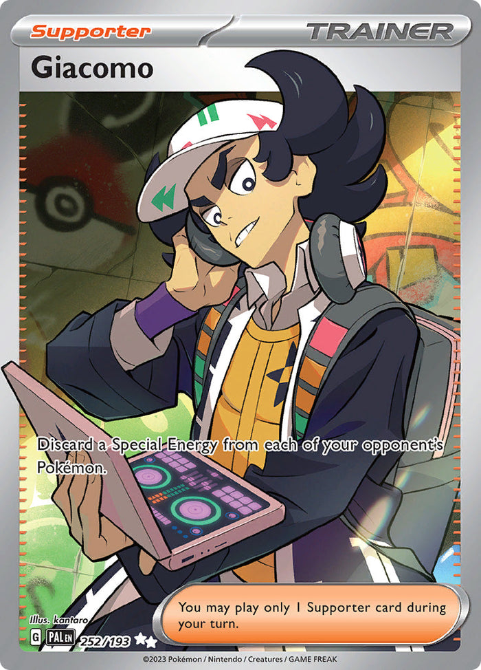 0252 Giacomo Ultra Rare Paldea Evolved