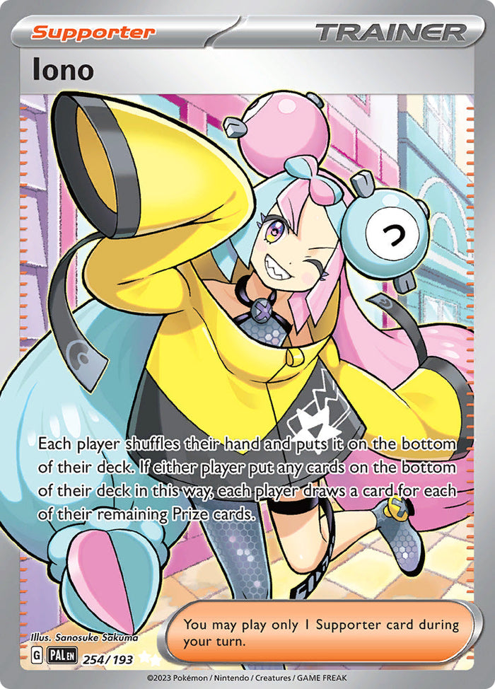 0254 Iono Ultra Rare Paldea Evolved