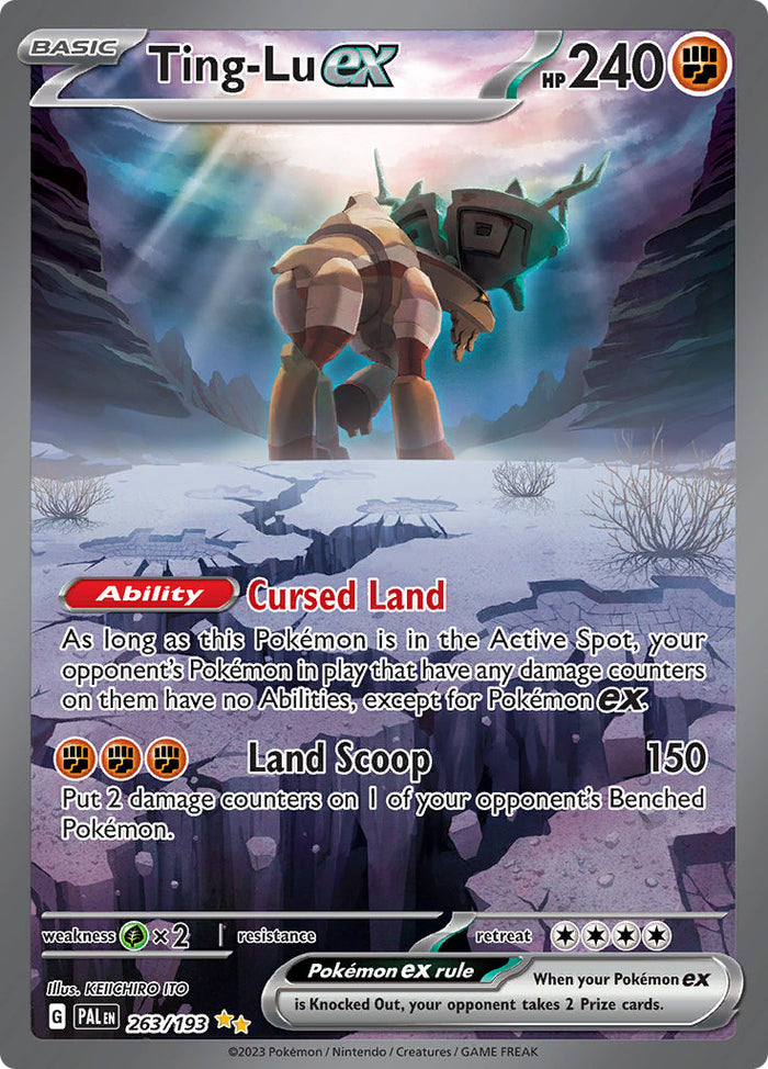 0263 Ting-Lu Special Illustration Rare Paldea Evolved