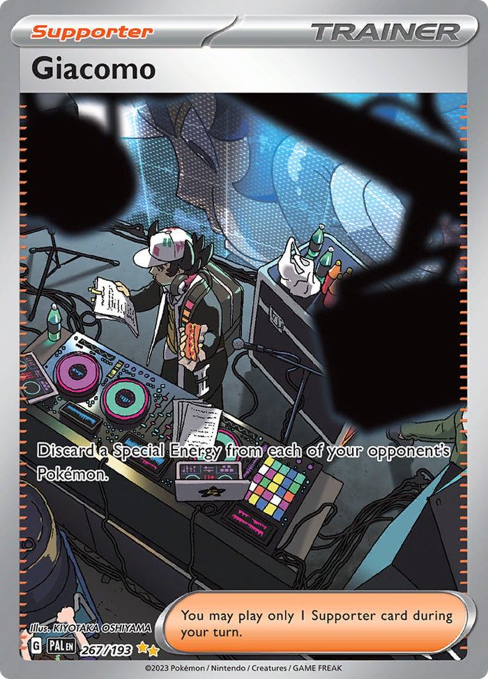 0267 Giacomo Special Illustration Rare Paldea Evolved