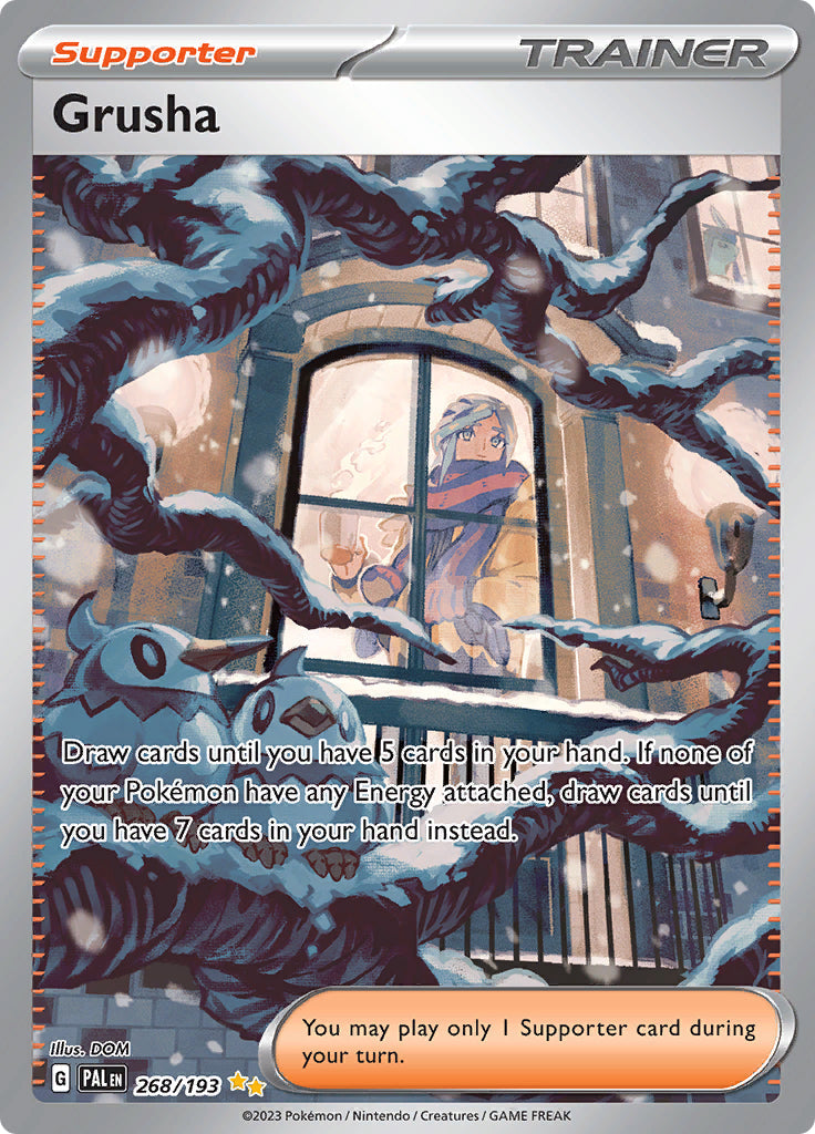 0268 Grusha Special Illustration Rare Paldea Evolved