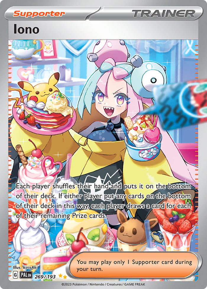0269 Iono Special Illustration Rare Paldea Evolved