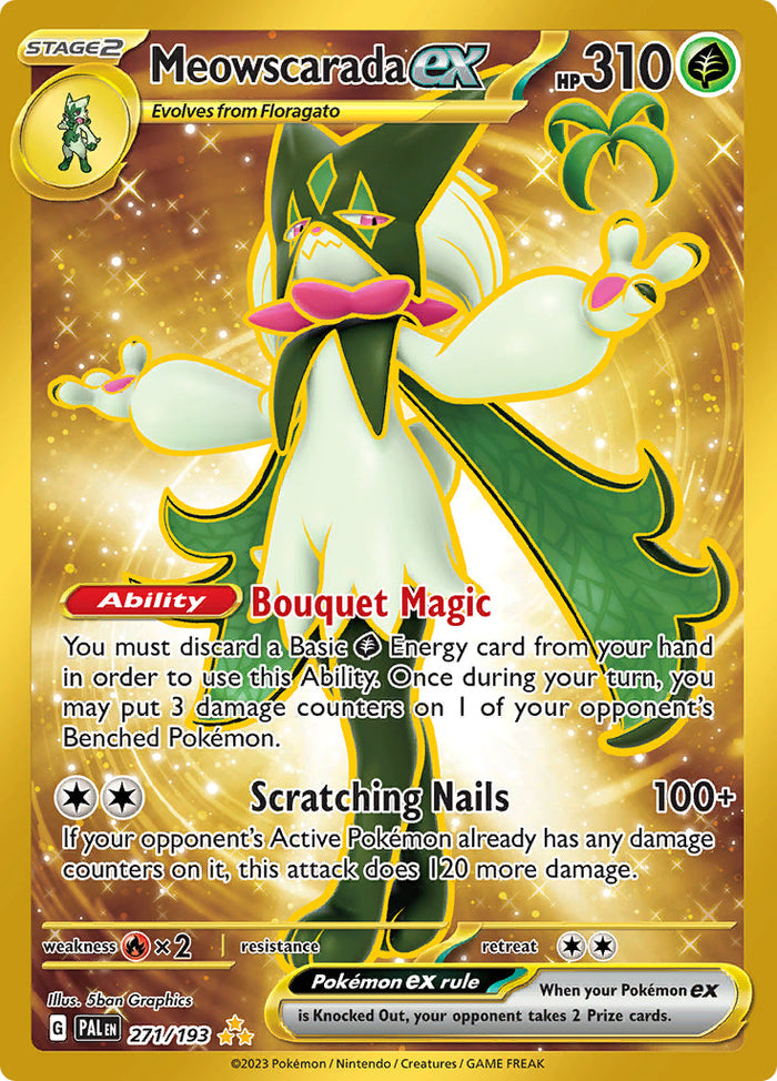 0271 Meowscarada Hyper Rare Paldea Evolved