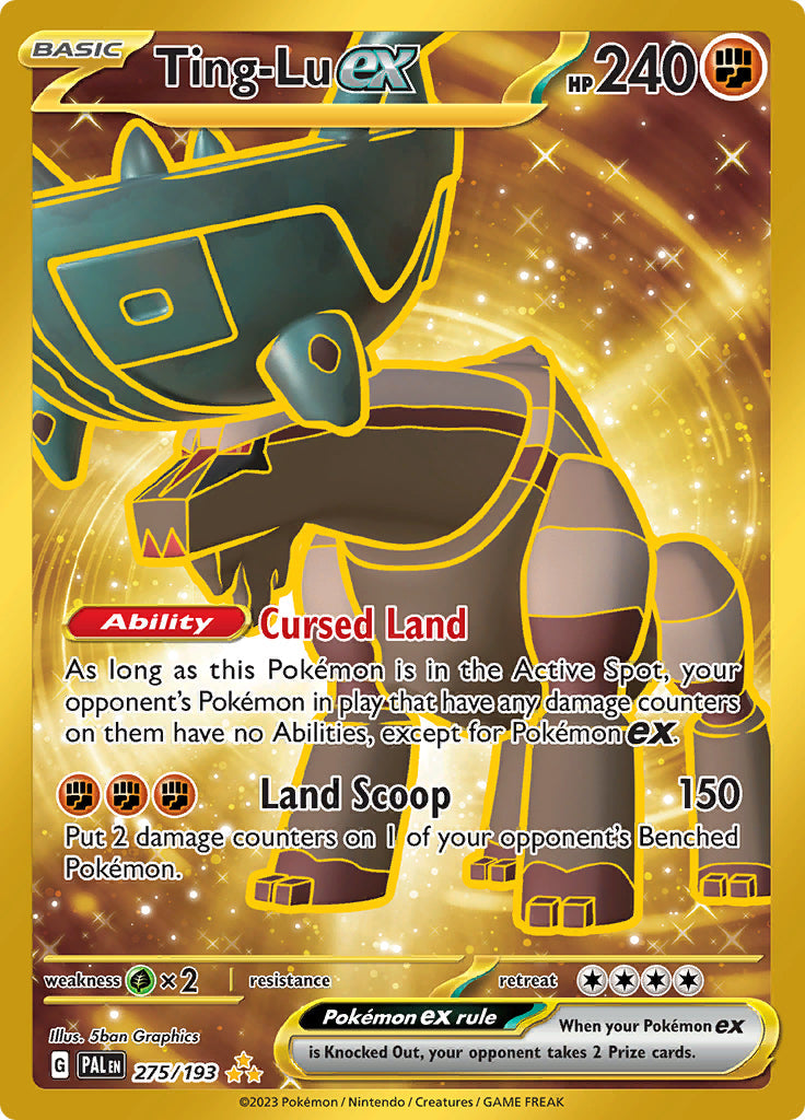0275 Ting-Lu Hyper Rare Paldea Evolved