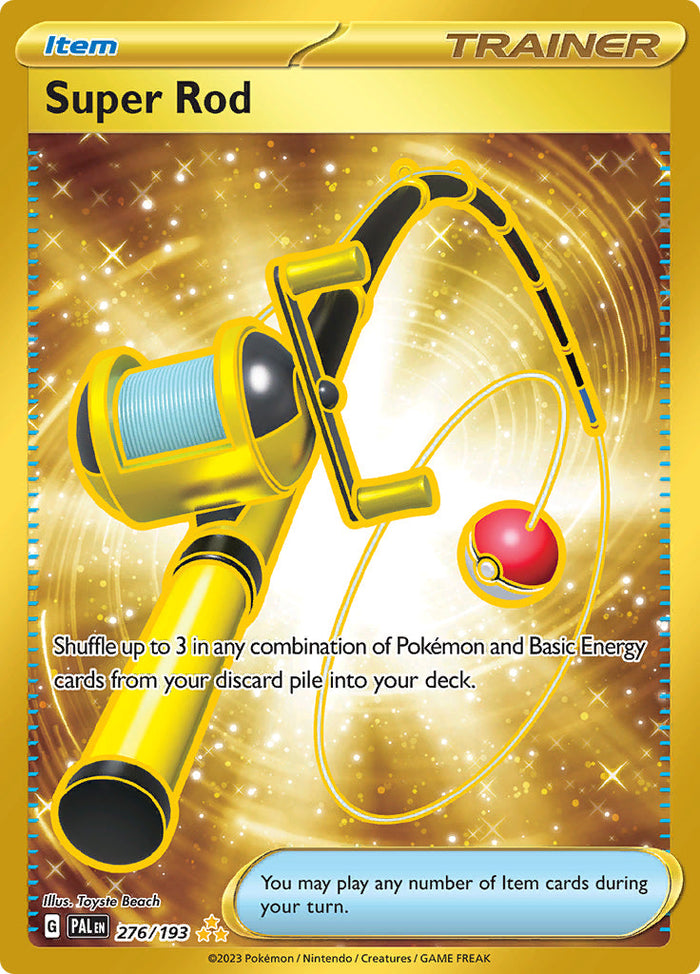 0276 Super Rod Hyper Rare Paldea Evolved