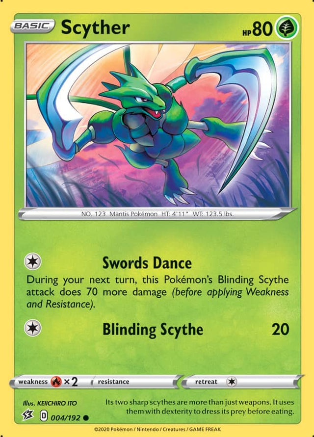 Pokemon Rebel Clash Scyther #4