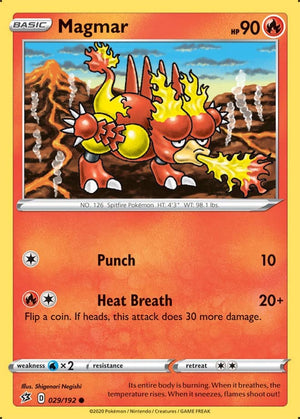 0029 Magmar Common Rebel Clash