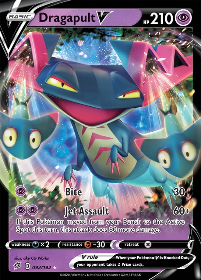 Dragapult #92/192 Ultra Rare - Rebel Clash Pokemon card