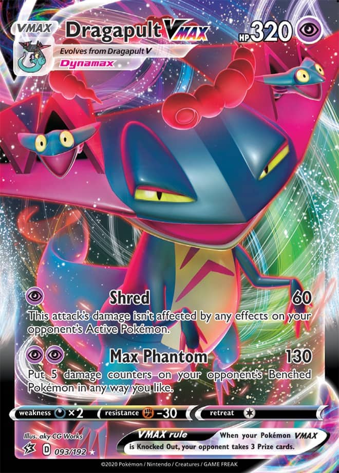 Dragapult #93/192 Ultra Rare - Rebel Clash Pokemon card