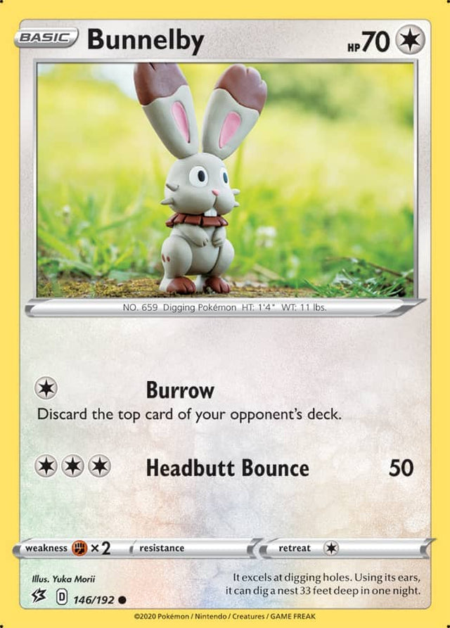 Pokemon Rebel Clash Bunnelby #146