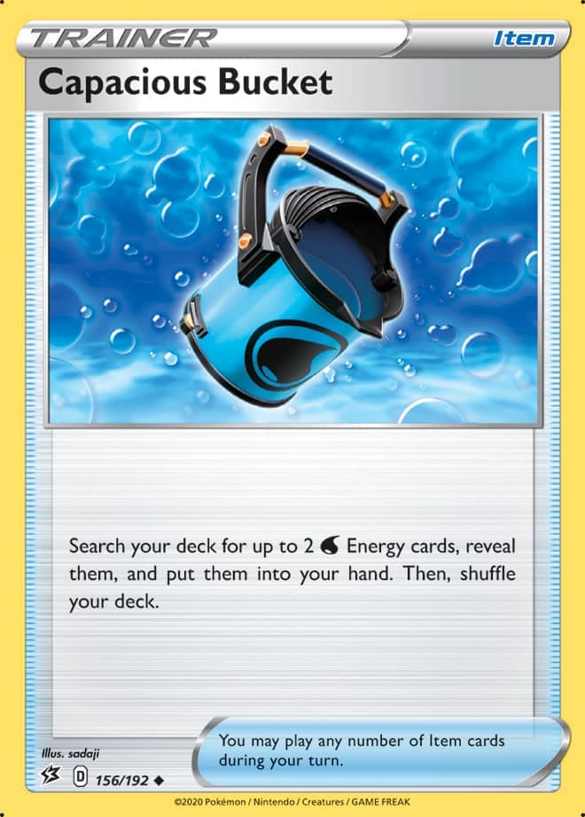 Capacious Bucket #156/192 Uncommon - Rebel Clash Pokemon card