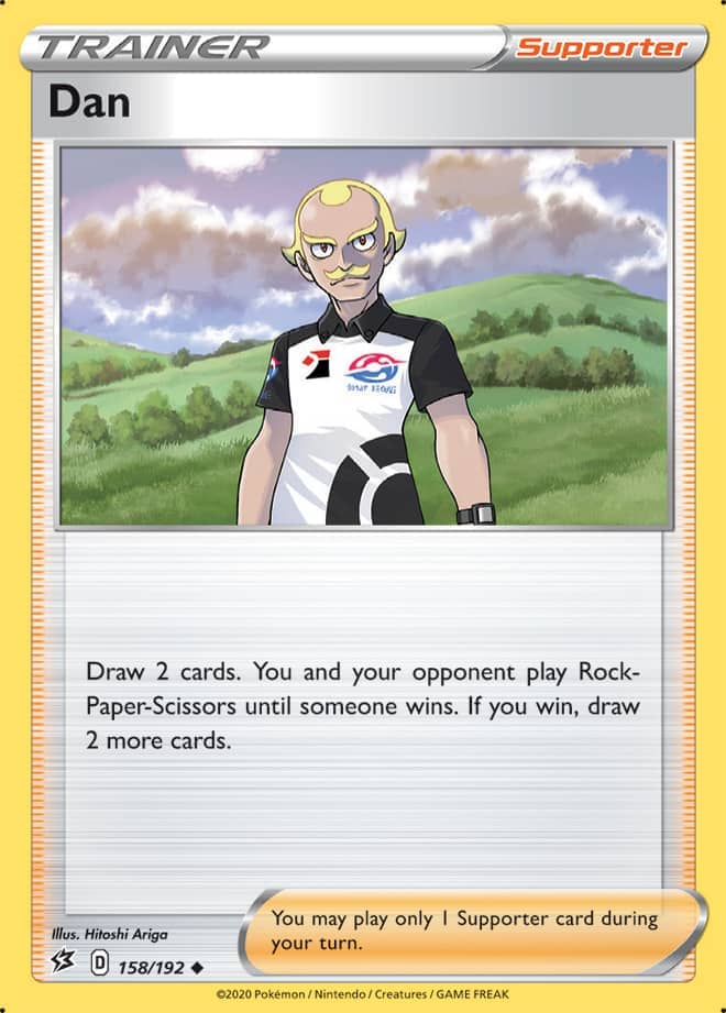 Dan #158/192 Uncommon - Rebel Clash Pokemon card