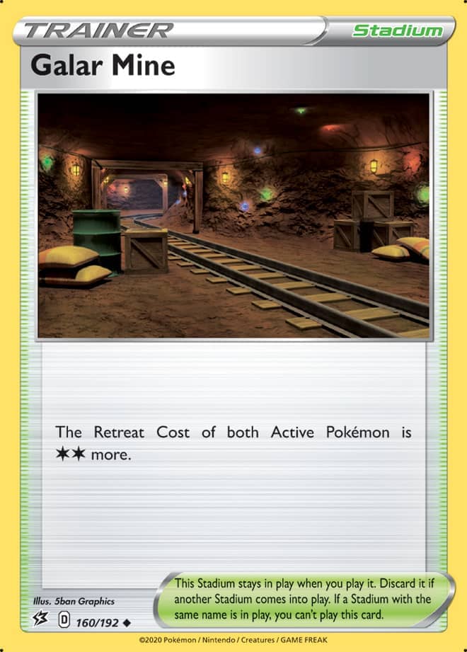 Galar Mine #160/192 Uncommon - Rebel Clash Pokemon card