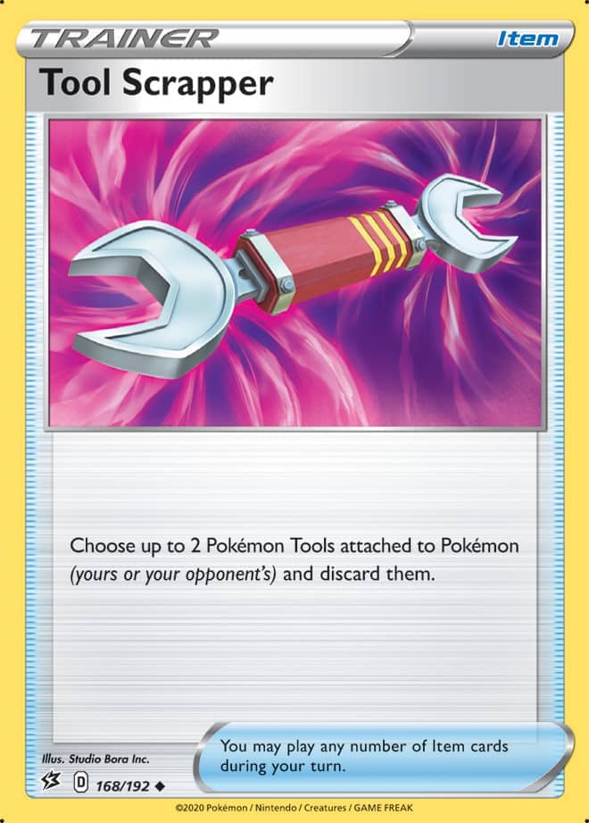 Tool Scrapper #168/192 Uncommon - Rebel Clash Pokemon card
