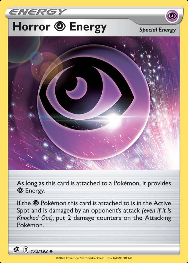 Horror Psychic Energy #172/192 Uncommon - Rebel Clash Pokemon card