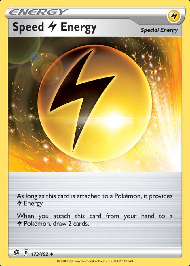 Speed Lightning Energy #173/192 Uncommon - Rebel Clash Pokemon card