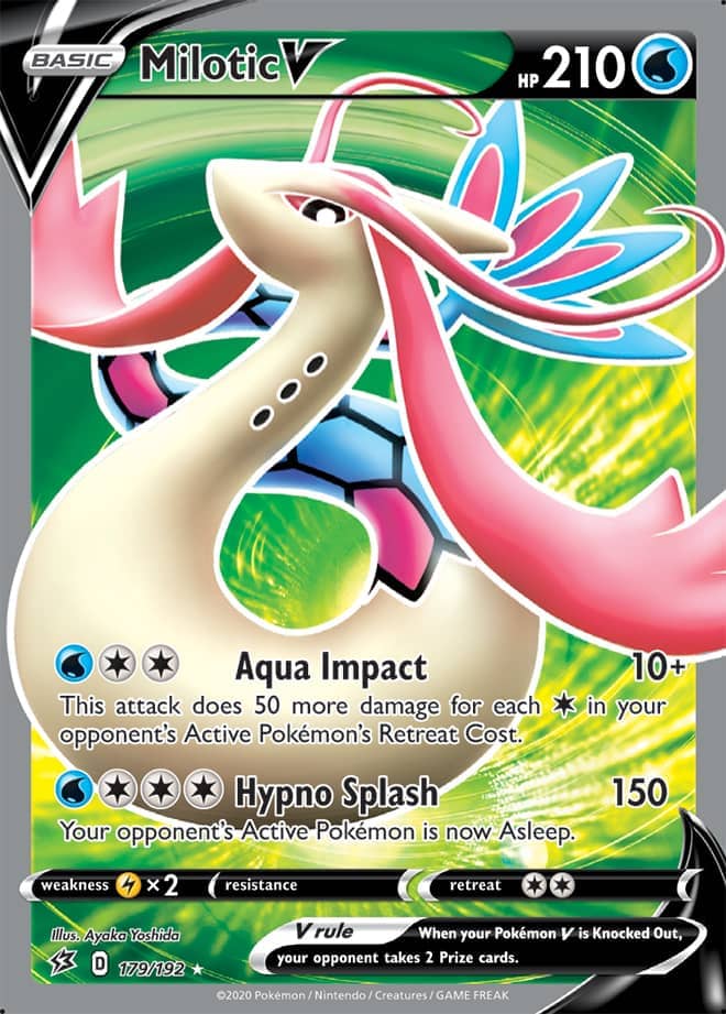 Milotic #179/192 Ultra Rare - Rebel Clash Pokemon card