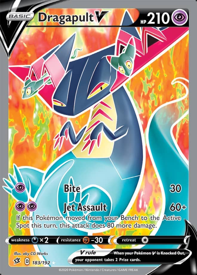 Dragapult #183/192 Ultra Rare - Rebel Clash Pokemon card