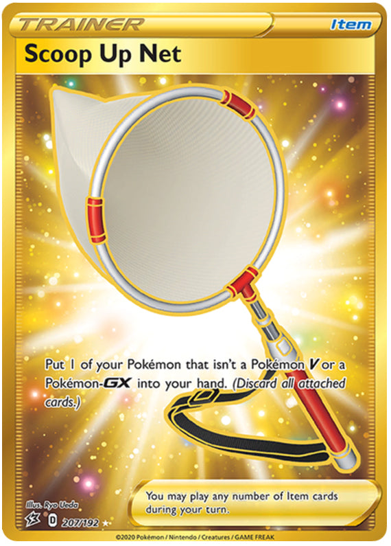 Scoop Up Net #207/192 Secret Rare - Rebel Clash Pokemon card