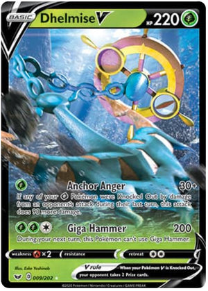 0009 Dhelmise Ultra Rare Sword & Shield Base Set