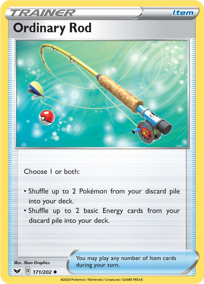 0171 Ordinary Rod Uncommon Sword & Shield Base Set