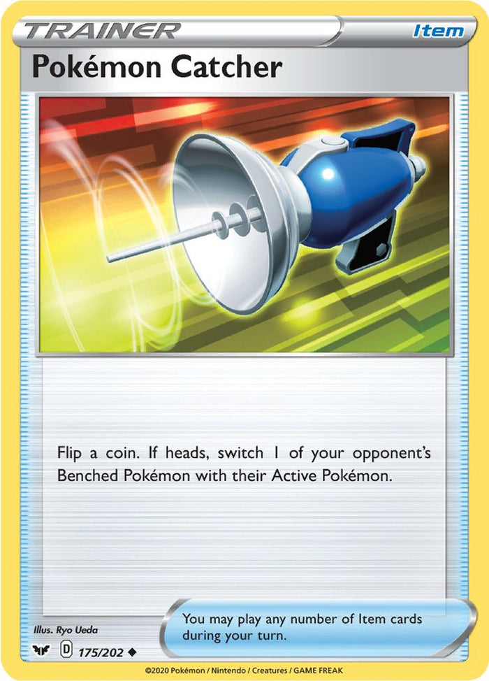 0175 Pokemon Catcher Uncommon Sword & Shield Base Set
