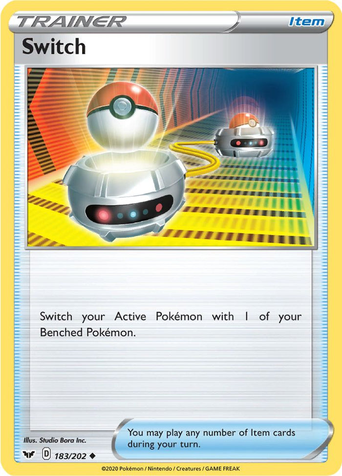 0183 Switch Uncommon Sword & Shield Base Set