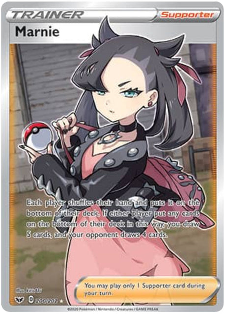 Pokemon Sword & Shield Marnie #200