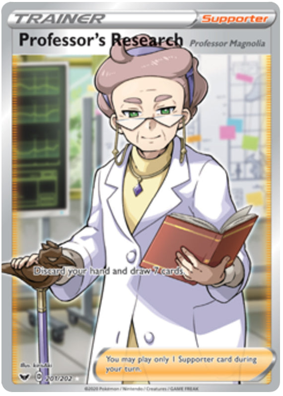 Pokemon Sword & Shield Professor's Research #201