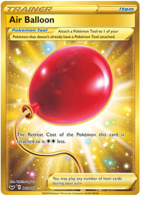 0213 Air Balloon Secret Rare Sword & Shield Base Set