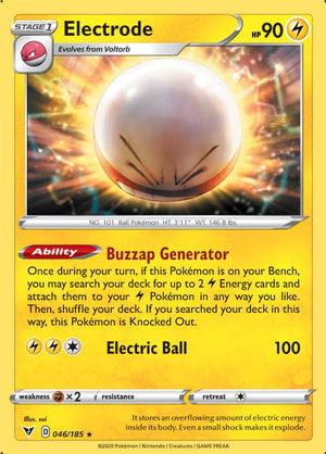 0046 Electrode Holo Rare Vivid Voltage
