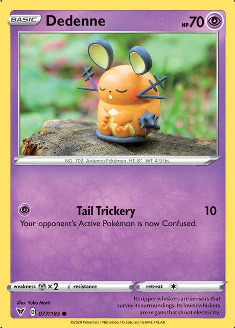 Pokemon Vivid Voltage Dedenne #77