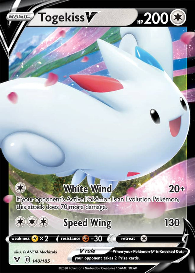 Pokemon Vivid Voltage Togekiss V #140