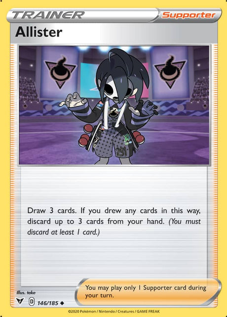 Pokemon Vivid Voltage Allister #146