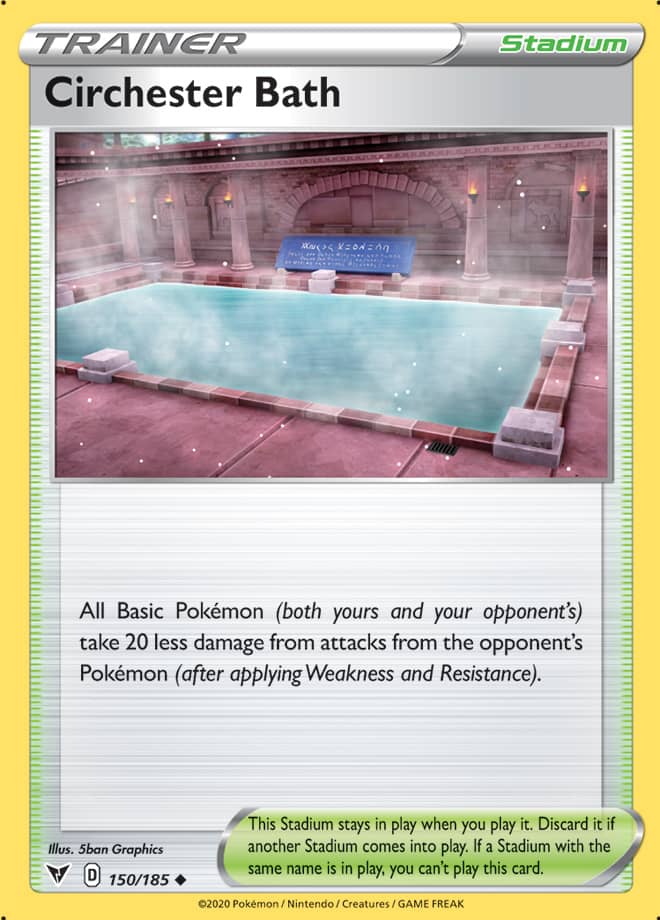 Circhester Bath #150/185 Uncommon - Vivid Voltage Pokemon card
