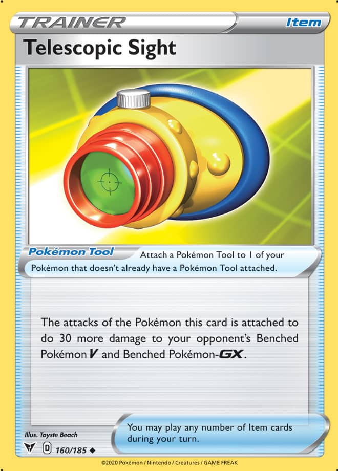 Pokemon Vivid Voltage Telescopic Sight #160