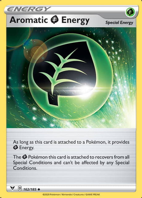 Pokemon Vivid Voltage Aromatic Energy #162
